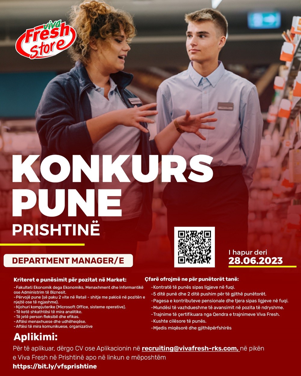 Department Manager/e